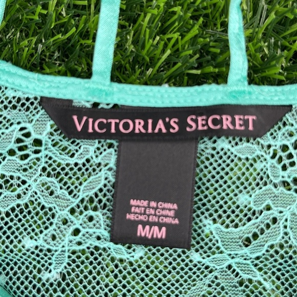 VICTORIA’S SECRET Mint Green Lingerie Top size medium - Picture 5 of 6